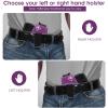 Gun Holster for Women/Men, Universal IWB Holsters for Concealed Carry, Pistols Holster Right/Left Handed, Fits S&W M&P Shield 9/40 9mm P320 Glock 17 19 26 27 42 43, Similar Handguns view 2