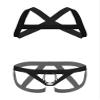 ACSUSS Mens Sexy Nylon Body Bandage Harness Set Elastic Chest Harness Straps Gay Costume Clubwear D One Size view 1