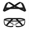 ACSUSS Mens Sexy Nylon Body Bandage Harness Set Elastic Chest Harness Straps Gay Costume Clubwear D One Size view 2