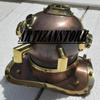 Nautical Mark V Brass Diving Divers Antique Marine Beautiful Scuba Mini Helmet Replica view 4