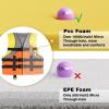 Leader Accessories Youth USCG Approved Life Jacket Vest Boating Vest (Orange) view 3