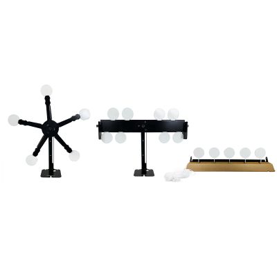 Atflbox Resetting and Rotate The Metal Shooting Target for Airsoft BB Guns,Star and Balance and Rectangle5