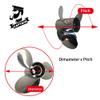 Boatman Boat Propeller 16x18 Fit Tohatsu Outboard Engines 115HP-250HP 3 Blades Stainless Steel 15 Spline Tooth LH view 2