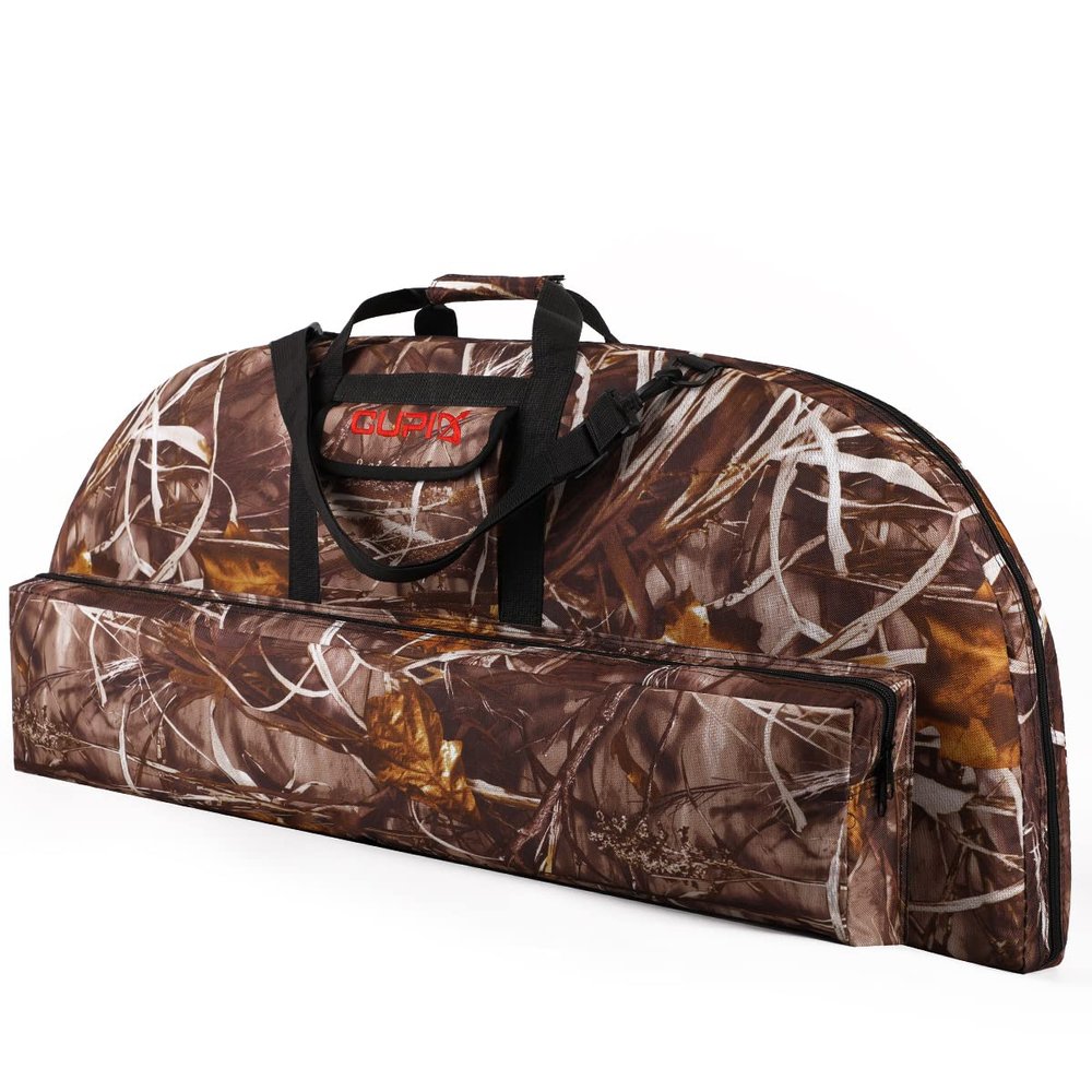 LWANO Compound Bow Case Light-Weight Soft Bow Bag with Arrow Pocket and Backpack Straps