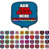DUNHUANG Customized Padded Pickleballs Paddles Protection, Add Your Text/Photo/Image/Logo, Fits Most Paddles, Rackets, 8.5x11.5 inches view 1