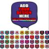 DUNHUANG Custom Pickleballs Paddles Cover, Add Your Text/Photo/Image/Logo Fits Most Paddles, Rackets, 8.5x11.5 inches view 1