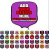 DUNHUANG Personalized Pickleballs Paddles Cover Rackets Cover Holder, Add Your Text/Photo/Image/Logo, Fits Most Paddles, Rackets, 8.5x11.5 inches view 1