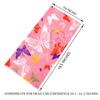 Cutewing Neck Gaiter Face Mask for Women Girls,10PCS Tube Scarf Seamless Bandanas,Pink Ourdoor Face Mask Face Covering Magic Headband UV Headwrap Balaclavas for Sports Workout Fitness view 3
