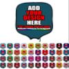 DUNHUANG Custom Pickleballs Paddles Cover, Add Your Text/Photo/Image/Logo Fits Most Paddles, Rackets, 8.5x11.5 inches view 1
