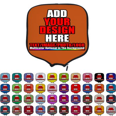 DUNHUANG Custom Pickleballs Paddles Cover, Add Your Text/Photo/Image/Logo Fits Most Paddles, Rackets, 8.5x11.5 inches