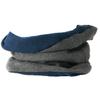 CHARM Mens Organic Cotton Neck Gaiter - Headband Beanie Chemo Hat Hairband Ear Warmer Navy Dark Gray view 1