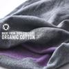 CHARM Mens Organic Cotton Neck Gaiter - Headband Beanie Chemo Hat Hairband Ear Warmer Navy Dark Gray view 3