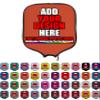 DUNHUANG Custom Pickleballs Paddles Cover, Add Your Text/Photo/Image/Logo Fits Most Paddles, Rackets, 8.5x11.5 inches view 1