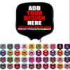 DUNHUANG Personalized Pickleballs Paddles Cover Rackets Cover Holder, Add Your Text/Photo/Image/Logo, Fits Most Paddles, Rackets, 8.5x11.5 inches view 1