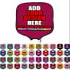 DUNHUANG Custom Pickleballs Paddles Cover, Add Your Text/Photo/Image/Logo Fits Most Paddles, Rackets, 8.5x11.5 inches view 1