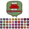 DUNHUANG Personalized Padded Pickleballs Cover, Add Your Text/Photo/Image/Logo, Fits Most Paddles, Rackets, 8.5x11.5 inches view 1