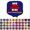 DUNHUANG Custom Pickleballs Paddles Cover Sleeve Case Protector, Add Your Text/Photo/Image/Logo, Fits Most Paddles, Rackets, 8.5x11.5 inches view 1