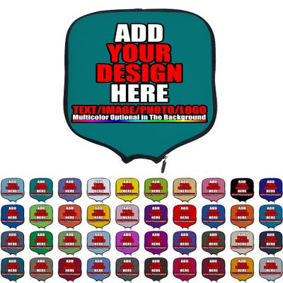 DUNHUANG Custom Pickleballs Paddles Cover Paddles Case, Add Your Text/Photo/Image/Logo, Fits Most Paddles, Rackets, 8.5x11.5 inches