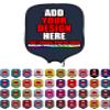 DUNHUANG Custom Pickleballs Paddles Cover Paddles Case, Add Your Text/Photo/Image/Logo, Fits Most Paddles, Rackets, 8.5x11.5 inches view 1