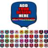 DUNHUANG Personalized Pickleballs Paddles Cover Rackets Cover Holder, Add Your Text/Photo/Image/Logo, Fits Most Paddles, Rackets, 8.5x11.5 inches view 1