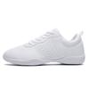 LANDHIKER Cheer Shoes Girls White Dance Shoes Youth Cheerleading Fashion Sports Shoes Training Athletic Comfortable Shoes Flats Girl view 2