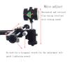 Archery Compound Bow Sight 4X Lens 0.059" Fiber Optic Pin Micro Adjust with Hooded Peep Sight Inner Core 6X Clarifier Aperture Lens for Outdoor Hunting Shooting (45 Degree) view 3