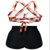 Women's Floral Halter High Waist Bikini Swimsuit Floral Printing Bathing Suits 2 Pieces view 4
