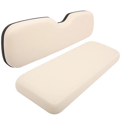 ILVGOLF Universal Rear Replacement Cushions for Golf Cart Rear Seat, Golf Cart Cushion Back Seat for EZGO TXT RXV ST for ST Sport for Valor Models for Club Car, Dedicated for Flip Rear Seats, White