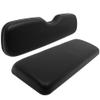 ILVGOLF Universal Rear Replacement Cushions for Golf Cart Rear Seat, Golf Cart Cushion Back Seat for EZGO TXT RXV ST for ST Sport for Valor Models for Club Car, Dedicated for Flip Rear Seats, Black view 1