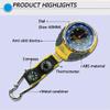 JINYISI Altimeter, 4 in 1 ABS Altimeter, Outdoor Mountaineering Supplies Altimeter Compass Compass, Outdoor Mountaineering Supplies view 4