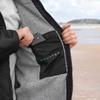 AQUATEC Surf Poncho Changing Robe - Changing Ponchos Adult | Hooded Beach Towel | Swimming Poncho & Surfing Changing Robe (Small (39in), Black) view 3