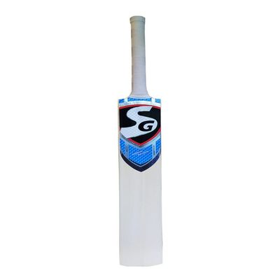 SG T-800 Kashmir Willow Cricket Bat | Color: White | for Men & Boys | Lightweight and Durable | Enhanced Flexibility and Shock Absorption | Powerful Stroke | Advanced Grip Technology