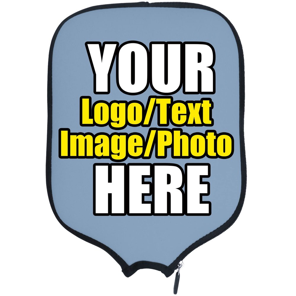 DUNHUANG Custom Pickleballs Paddles Cover Paddles Case, Add Your Text/Photo/Image/Logo, Fits Most Paddles, Rackets