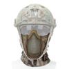 Tactical Balaclava Mesh Mask Ninja Style Headgear with Full Face Protection Helmet Liner Cap for Hunting Airsoft Sports view 2