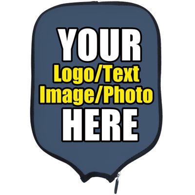DUNHUANG Custom Pickleballs Paddles Cover, Add Your Text/Photo/Image/Logo Fits Most Paddles, Rackets