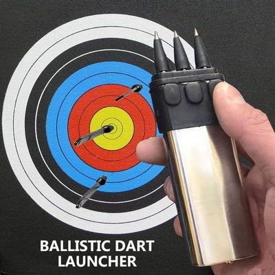 Pezicco Huge Power Toy Self Defensive Ballistic Dart Gun PISTOLA Launcher Hunting Shooting Shooter Tactical Tool Silent Shooting Tactical Gear (Medium)