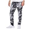 Mens Camouflage Sweatpants with Pockets Tapered Fit Stretchy Cotton Jogger Pants Workout Gym Outdoor Sports Trousers view 2