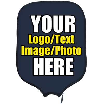 DUNHUANG Custom Pickleballs Paddles Cover Paddles Case, Add Your Text/Photo/Image/Logo, Fits Most Paddles, Rackets