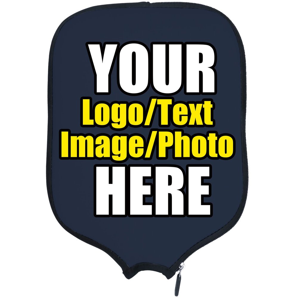 DUNHUANG Custom Pickleballs Paddles Cover Paddles Case, Add Your Text/Photo/Image/Logo, Fits Most Paddles, Rackets