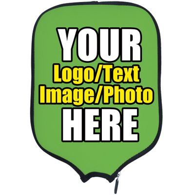 DUNHUANG Custom Pickleballs Paddles Cover Sleeve Case Protector, Add Your Text/Photo/Image/Logo, Fits Most Paddles, Rackets