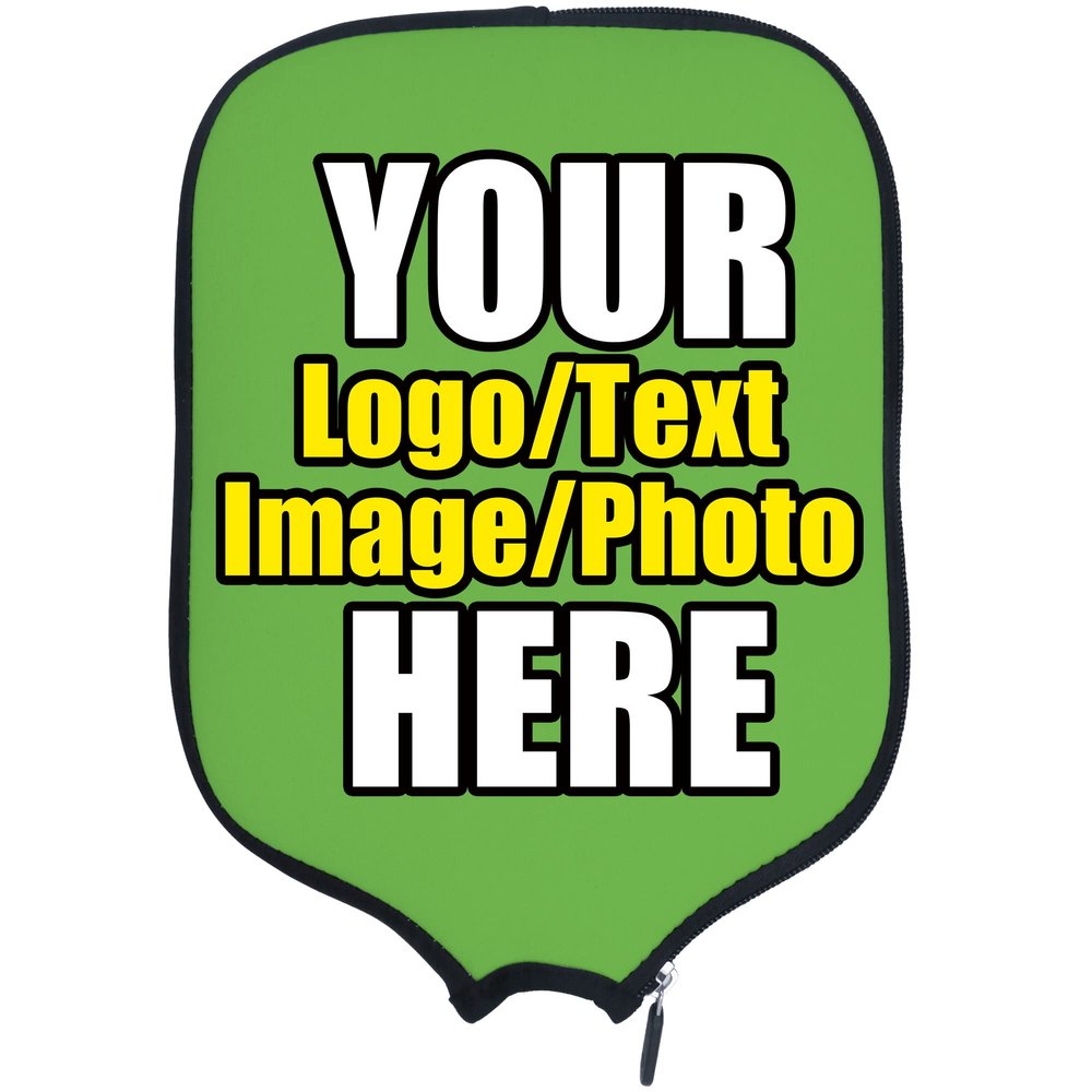 DUNHUANG Custom Pickleballs Paddles Cover Sleeve Case Protector, Add Your Text/Photo/Image/Logo, Fits Most Paddles, Rackets