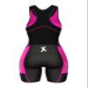 Sparx Women Triathlon Suit Tri Short Racing Cycling Swim Run (Large, Black/Shocking Pink) view 4