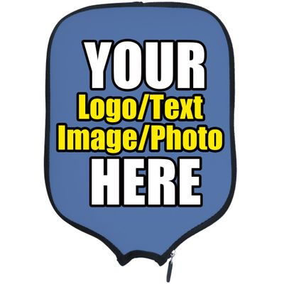 DUNHUANG Custom Pickleballs Paddles Cover Paddles Case, Add Your Text/Photo/Image/Logo, Fits Most Paddles, Rackets