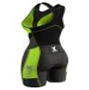 Sparx Women Triathlon Suit Tri Short Racing Cycling Swim Run (Large, Black/Neon Green) view 4