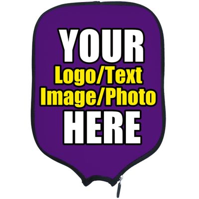 DUNHUANG Custom Pickleballs Paddles Cover Paddles Case, Add Your Text/Photo/Image/Logo, Fits Most Paddles, Rackets
