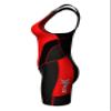 Sparx Women Triathlon Suit Tri Short Racing Cycling Swim Run (XL, Black/Red) view 3