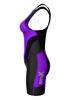Sparx Women Triathlon Suit Tri Short Racing Cycling Swim Run (XL, Black/Violet) view 4