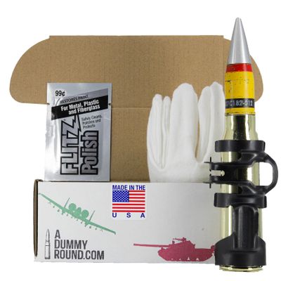 General Dynamics 20mm Dummy Round Military Collectable Display INERT