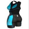 Sparx Women Triathlon Suit Tri Short Racing Cycling Swim Run (2XL, Black/Aqua) view 4