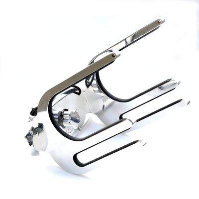 Krypt Towers Reborn Pro Wakeboard Tower Racks for Boat, 6061 Aluminum Tines, Wake Board, Kneeboard, Ski, Clamp Sizes 1 3/4, 1 7/8, 2, 2 1/4, 2 3/8, 2 1/2, Polished or Black (Kneeboard Polished)